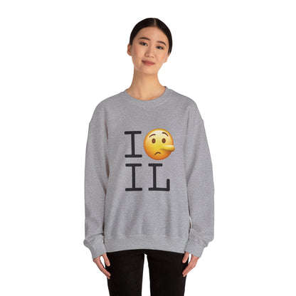"I Lie about Illinois" Sweatshirt