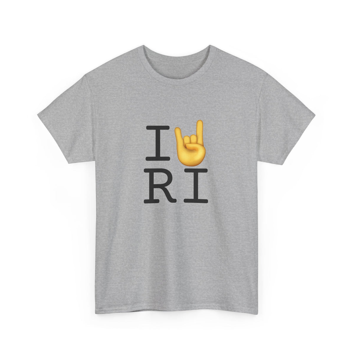 "I Rock On with Rhode Island" Tee