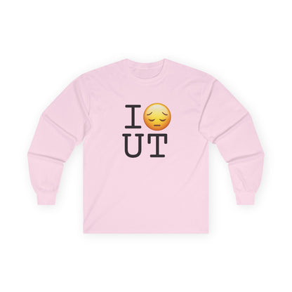 "I'm Depressed about Utah" Long Sleeve Shirt