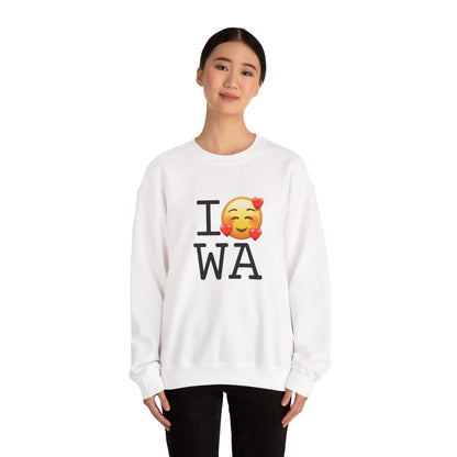 "I Adore Washington" Sweatshirt