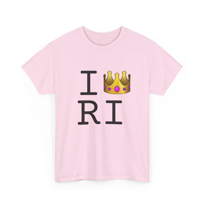 "I'm Royalty (Wear a Crown) in Rhode Island" Tee