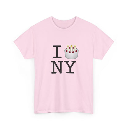 "I Birthday Cake New York" Tee