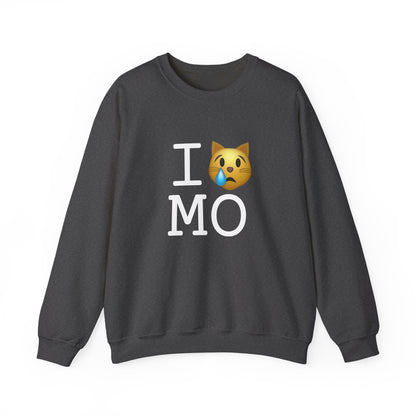 "I'm a Crying Cat about Missouri" Sweatshirt