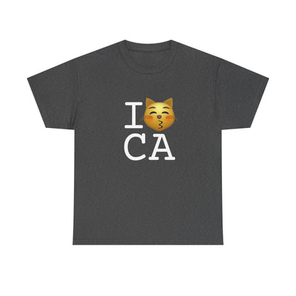 "I'm a Kissing Cat toward California" Tee