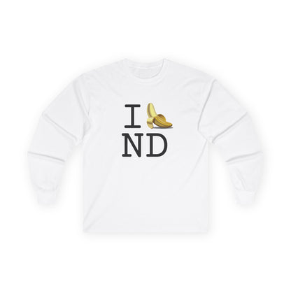 "I'm Bananas about North Dakota" Long Sleeve Shirt