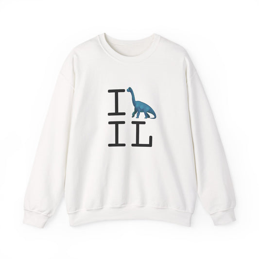 "I'm a Dinosaur in Illinois" Sweatshirt