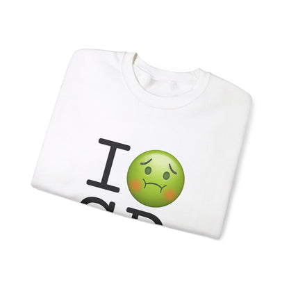 "I'm Nauseous about South Dakota" Sweatshirt