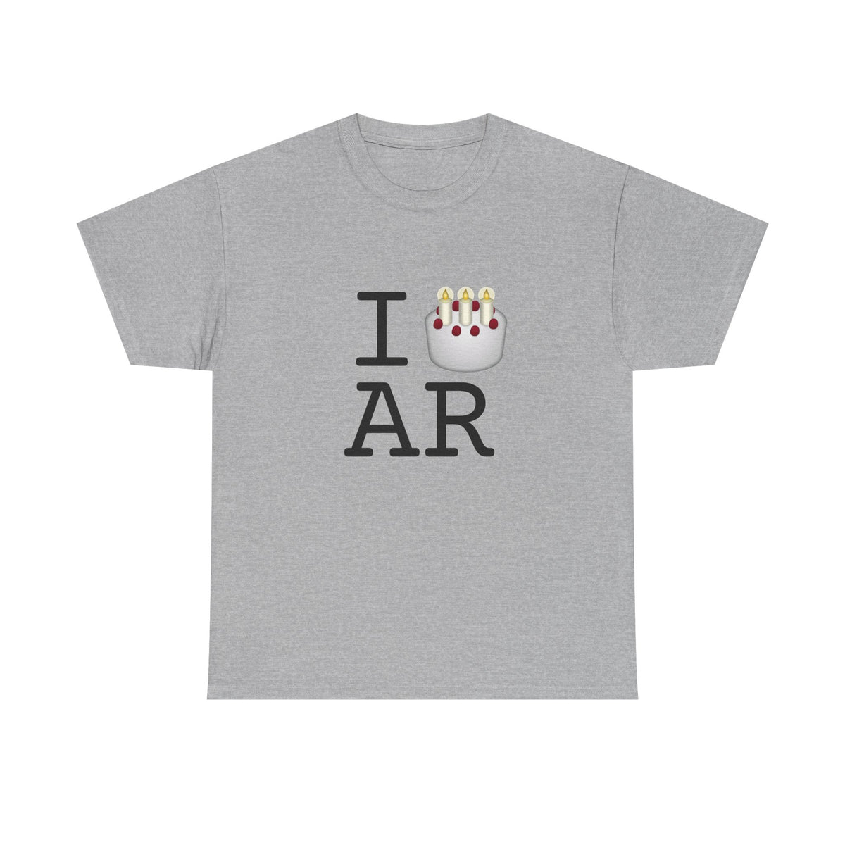 "I Birthday Cake Arkansas" Tee