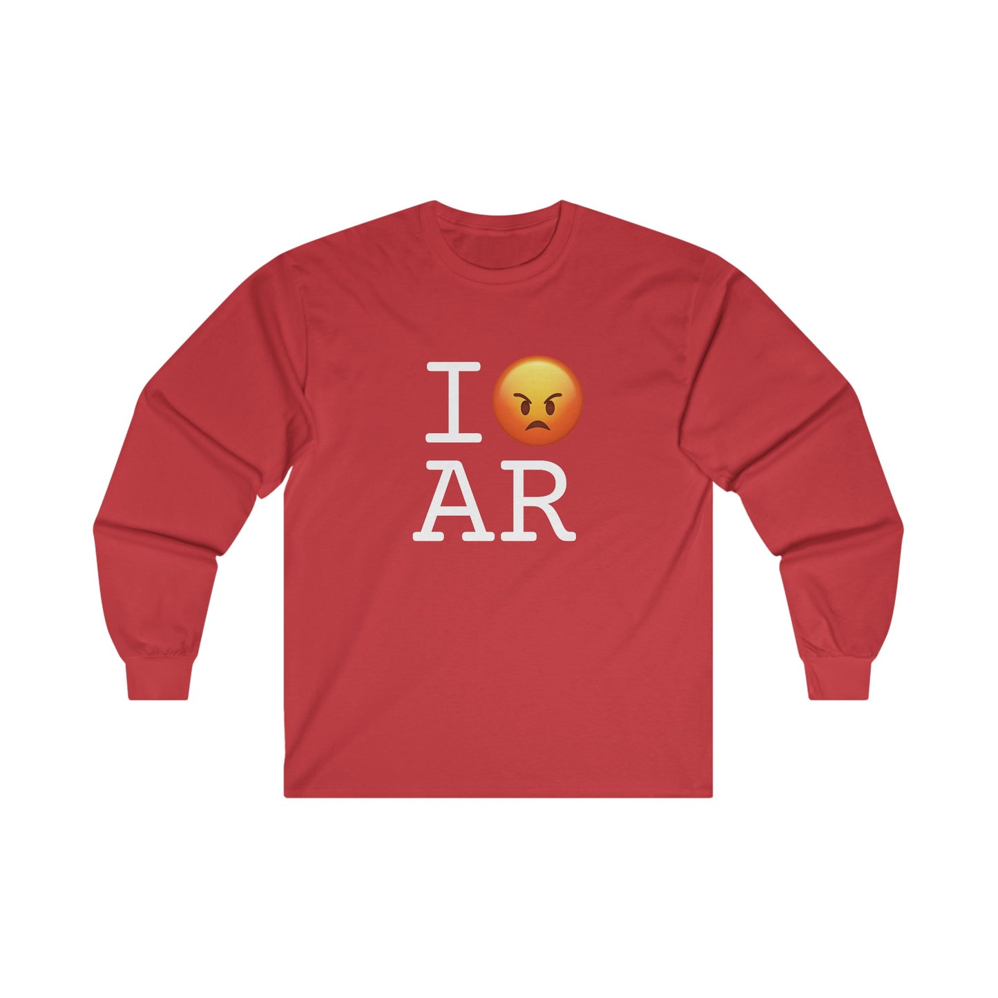 "I'm Angry about Arkansas" Long Sleeve Shirt