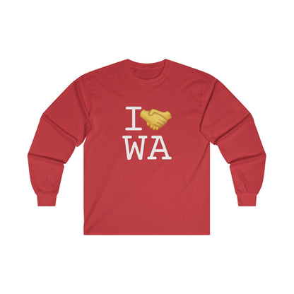 "I Have an Arrangement with Washington" Long Sleeve Shirt