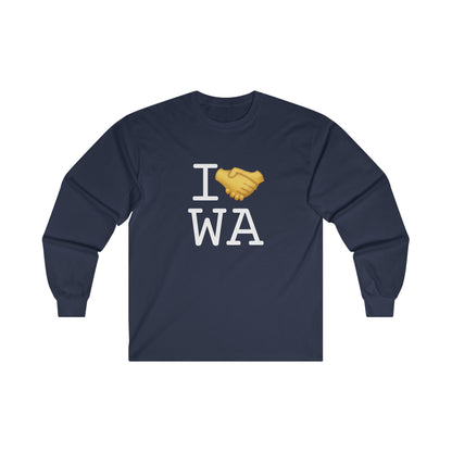 "I Have an Arrangement with Washington" Long Sleeve Shirt