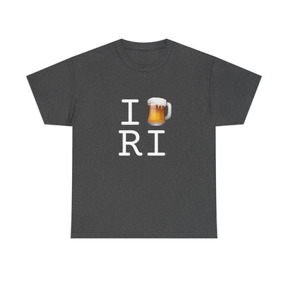 "I Beer Rhode Island" Tee