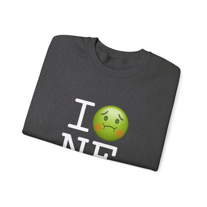 "I'm Nauseous about Nebraska" Sweatshirt