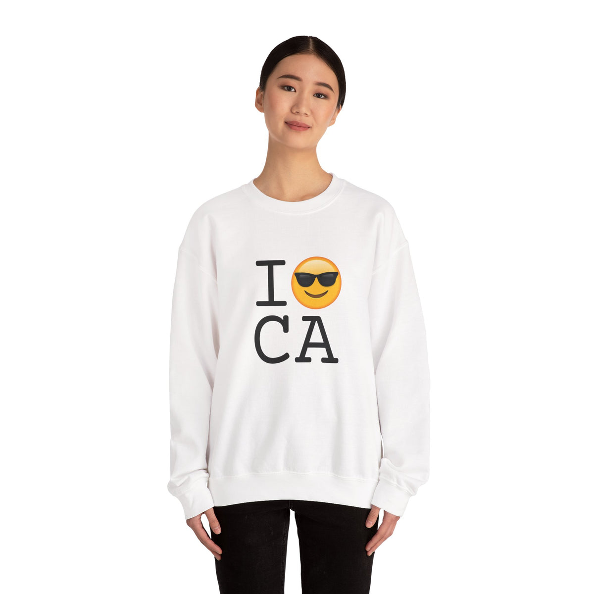 "I'm Cool with California" Sweatshirt