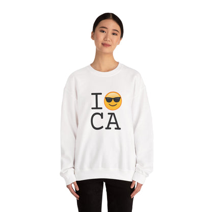 "I'm Cool with California" Sweatshirt