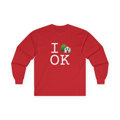 "I'm Home in Oklahoma" Long Sleeve Shirt