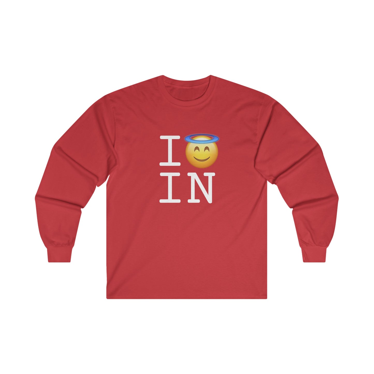 "I'm an Angel in Indiana" Long Sleeve Shirt