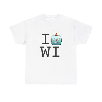 "I'm a Robot in Wisconsin" Tee