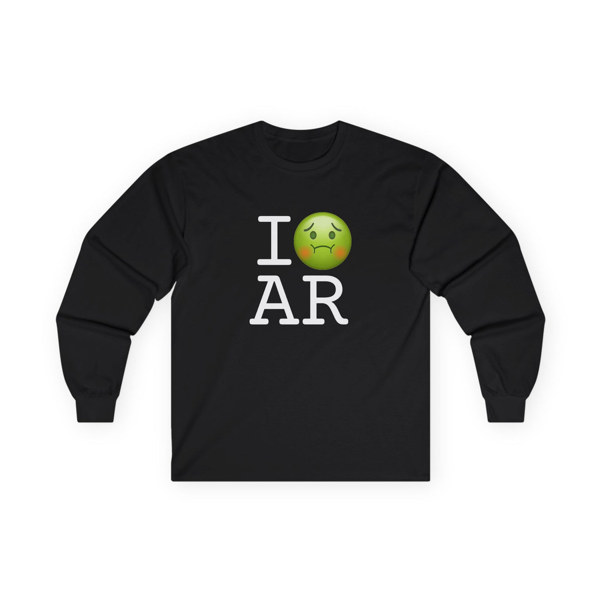 "I'm Nauseous about Arkansas" Long Sleeve Shirt