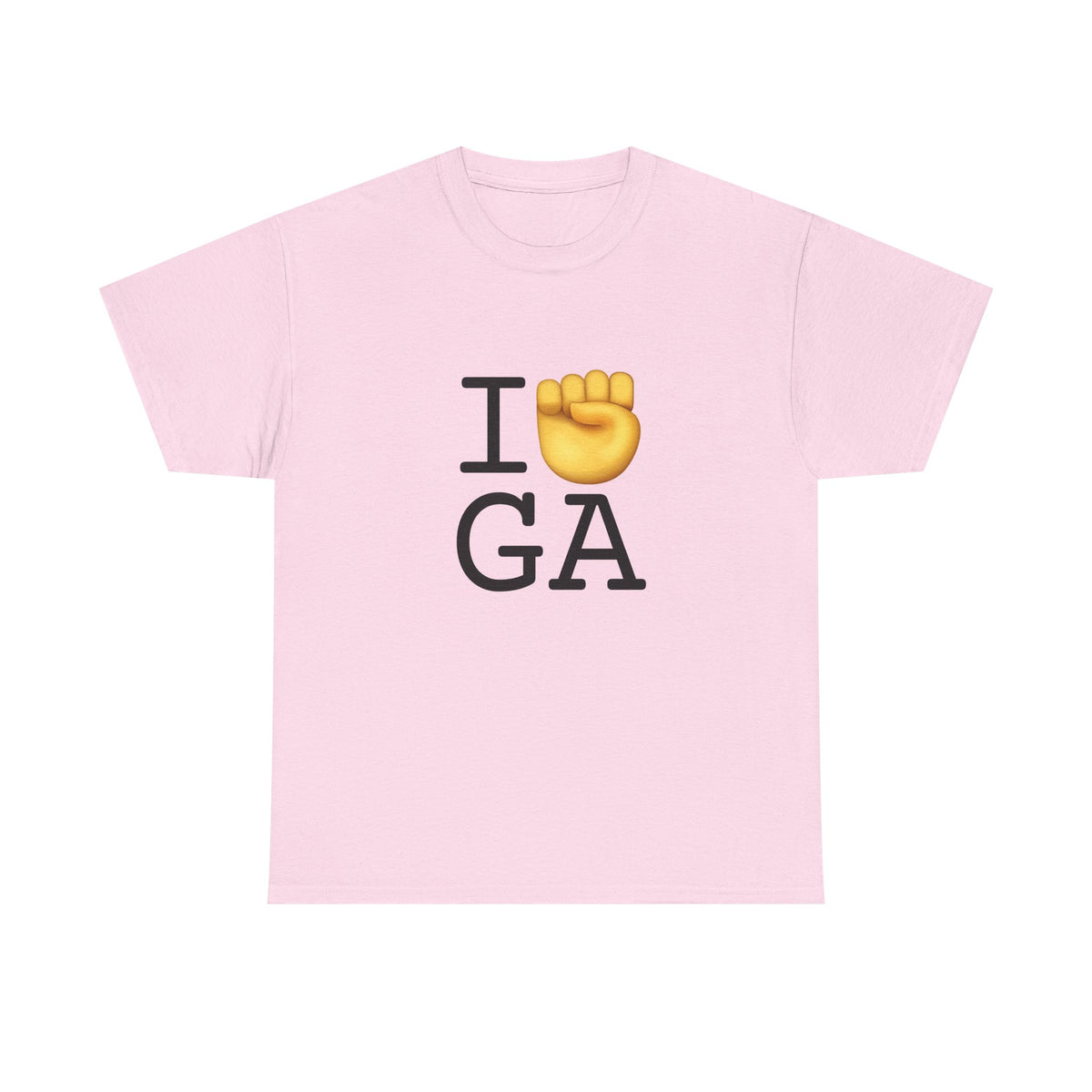 "I Raise my Fist with Georgia" Tee