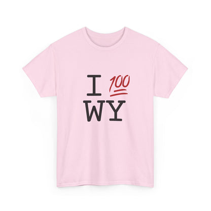 "I Keep it 100 in Wyoming" Tee