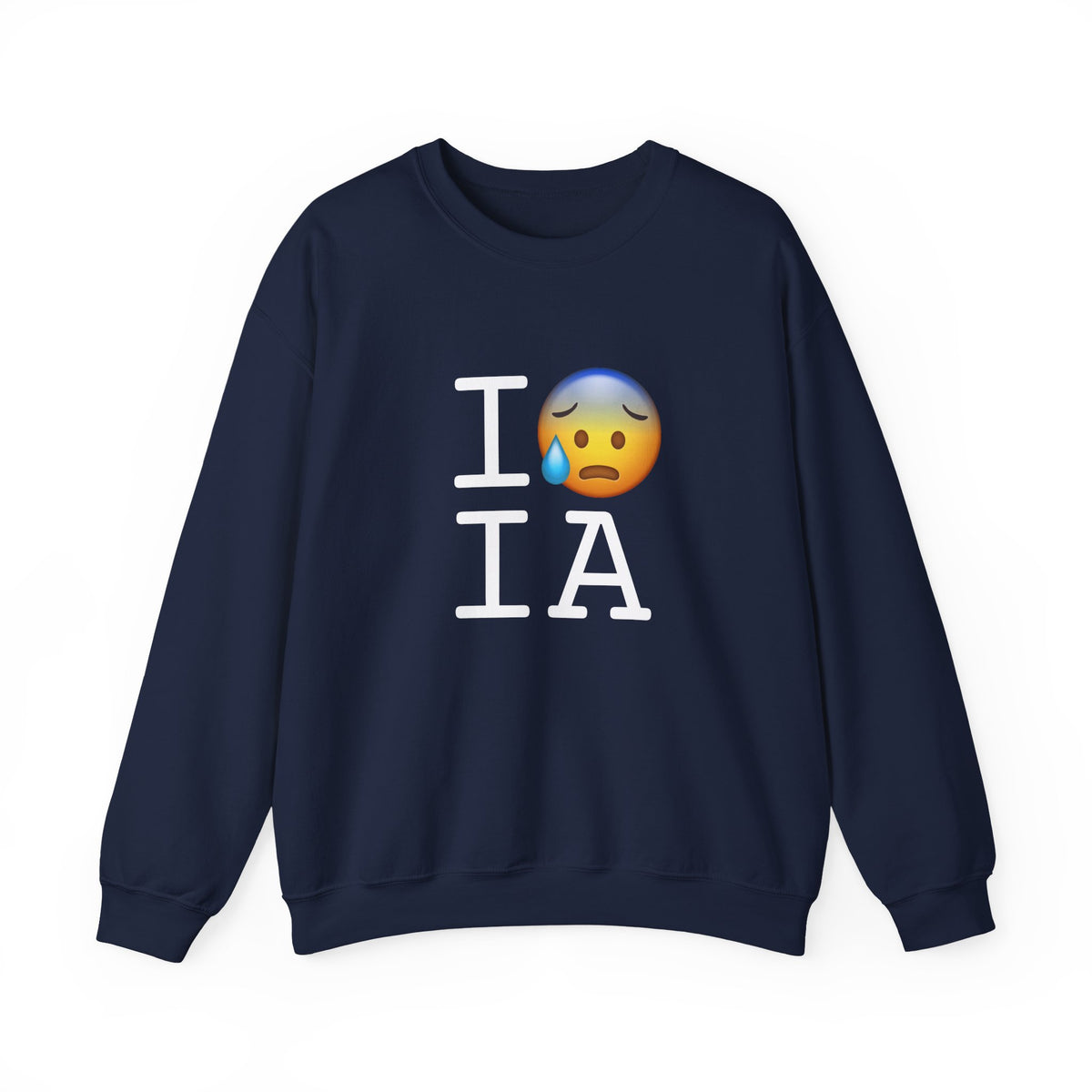 "I'm Anxiously Sweating in Iowa" Sweatshirt