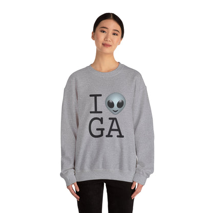 "I Feel Alien in Georgia" Sweatshirt