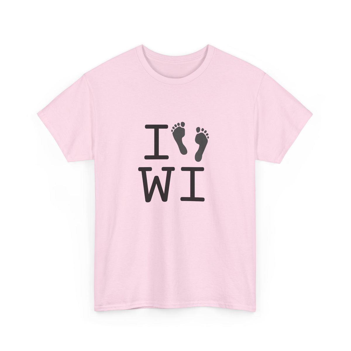 "I leave Footsteps in Wisconsin" Tee