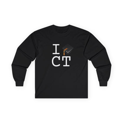 "I Graduate Connecticut" Long Sleeve Shirt
