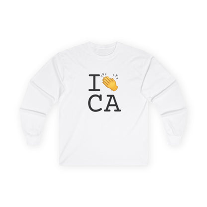 "I Applaud California" Long Sleeve Shirt