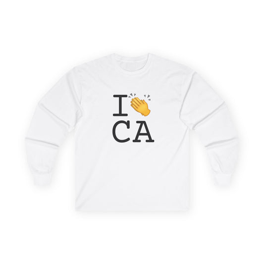 "I Applaud California" Long Sleeve Shirt