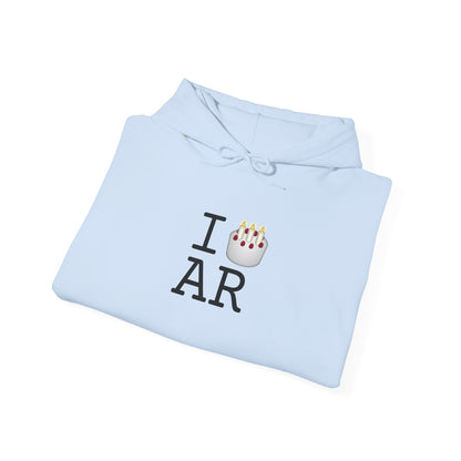 "I Birthday Cake Arkansas" Hoodie