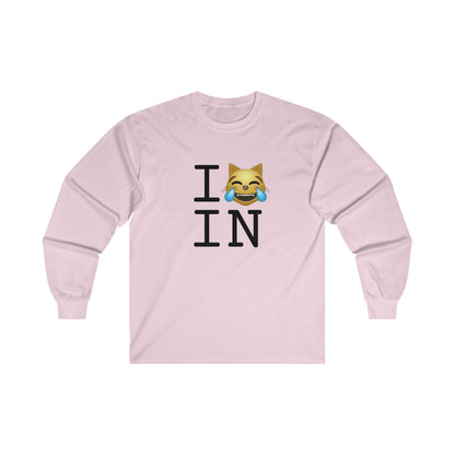 "I'm Laughing like a Cat at Indiana" Long Sleeve Shirt