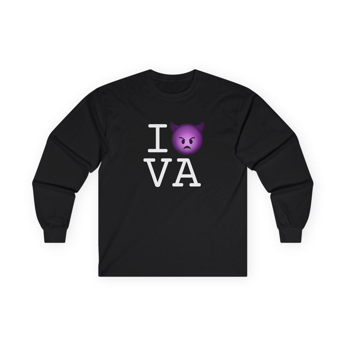 "I'm an Angry Devil about Virginia" Long Sleeve Shirt