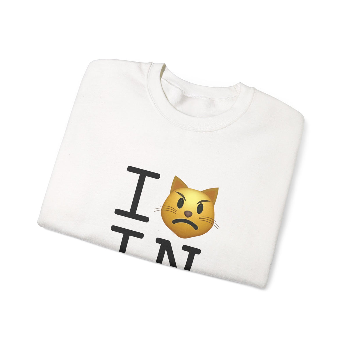 "I'm a Pouting Cat about Indiana" Sweatshirt