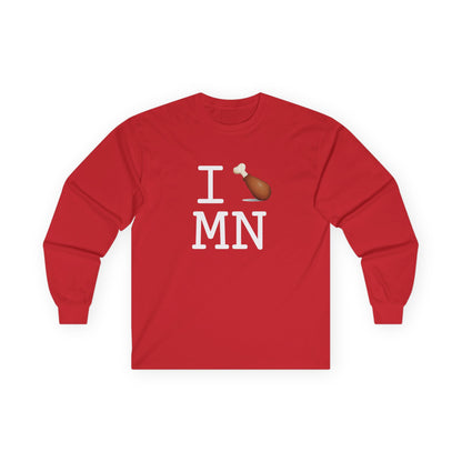 "I Chicken Drumstick Minnesota" Long Sleeve Shirt