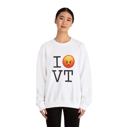 "I'm Angry about Vermont" Sweatshirt