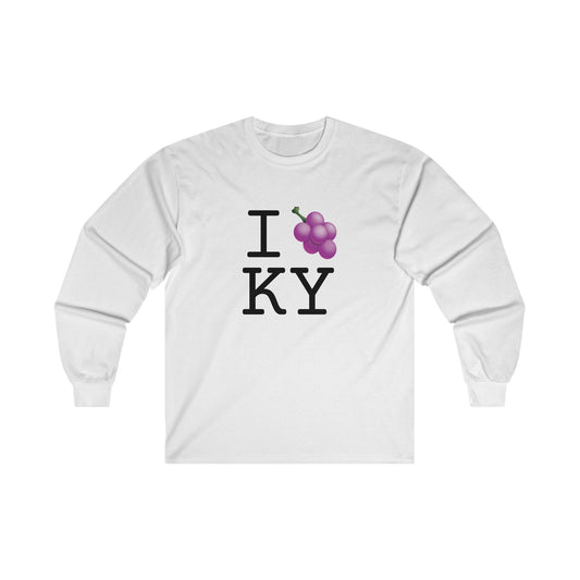 "I Grape Kentucky" Long Sleeve Shirt