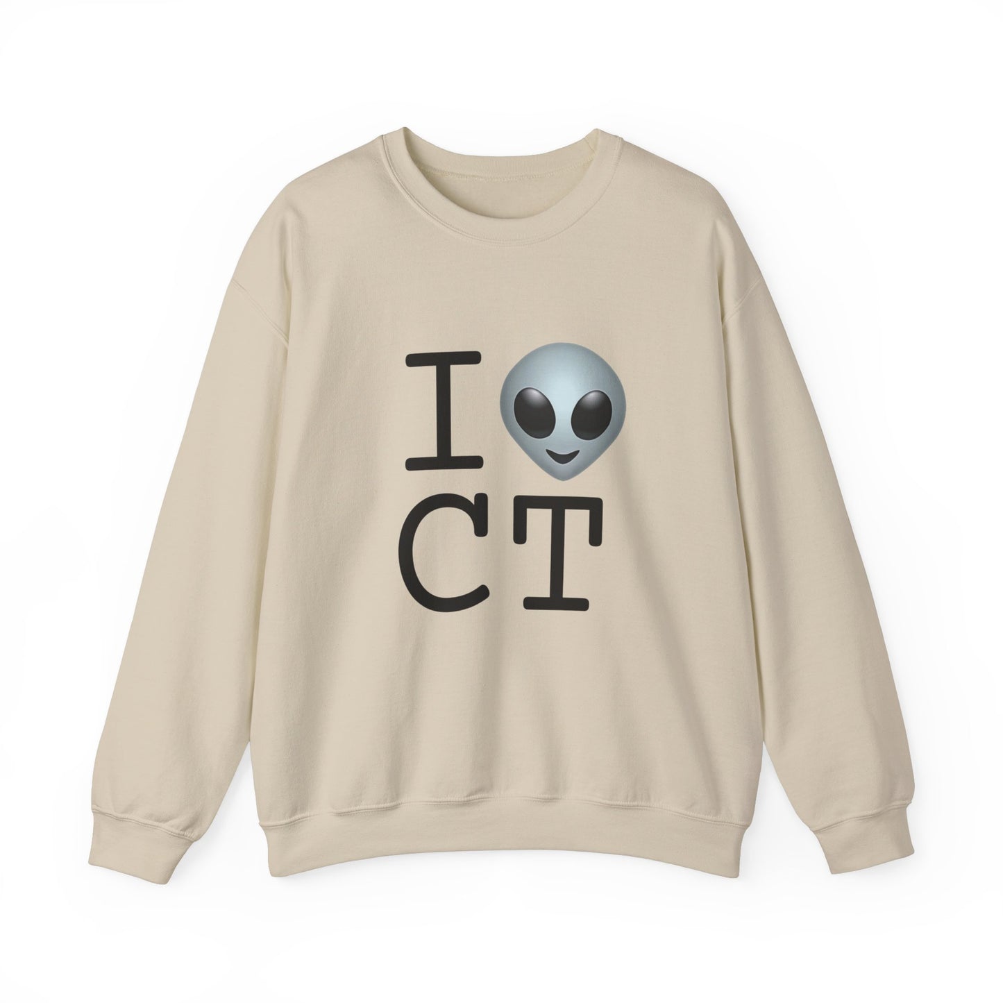 "I Feel Alien in Connecticut" Sweatshirt