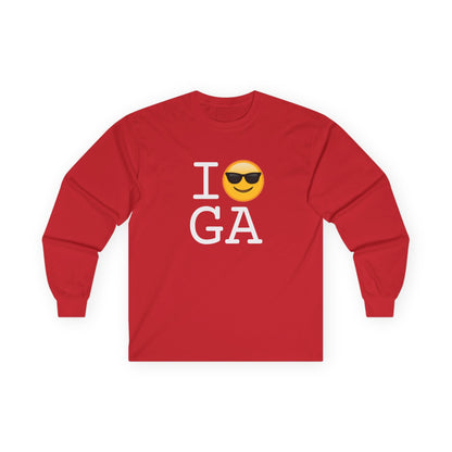 "I'm Cool with Georgia" Long Sleeve Shirt