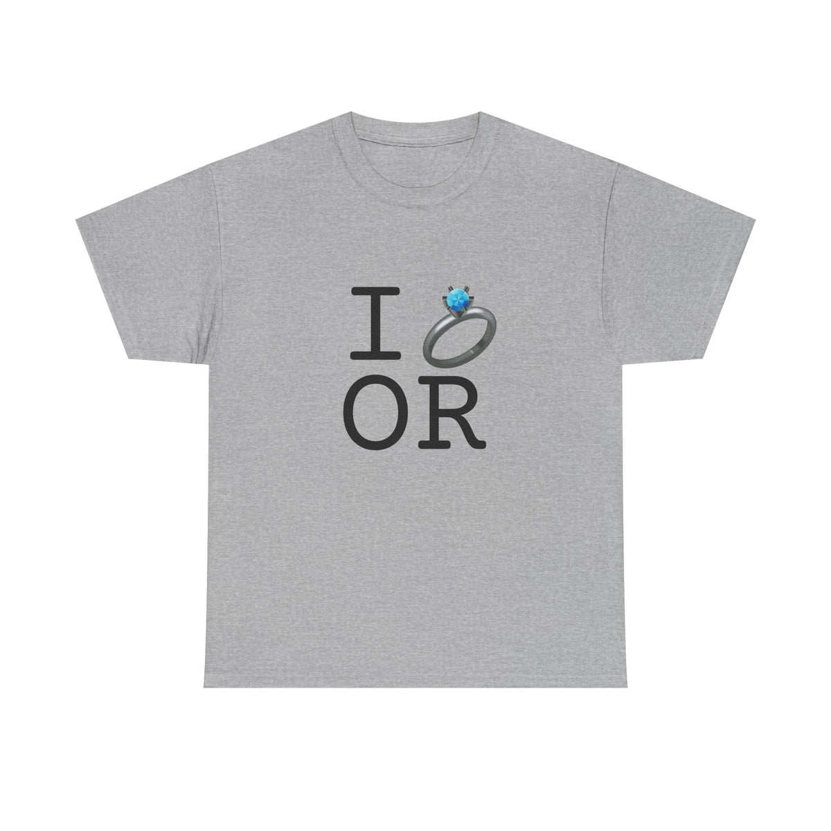 "I'm Married to (Diamond Ring) Oregon" Tee