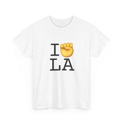 "I Raise my Fist with Louisiana" Tee