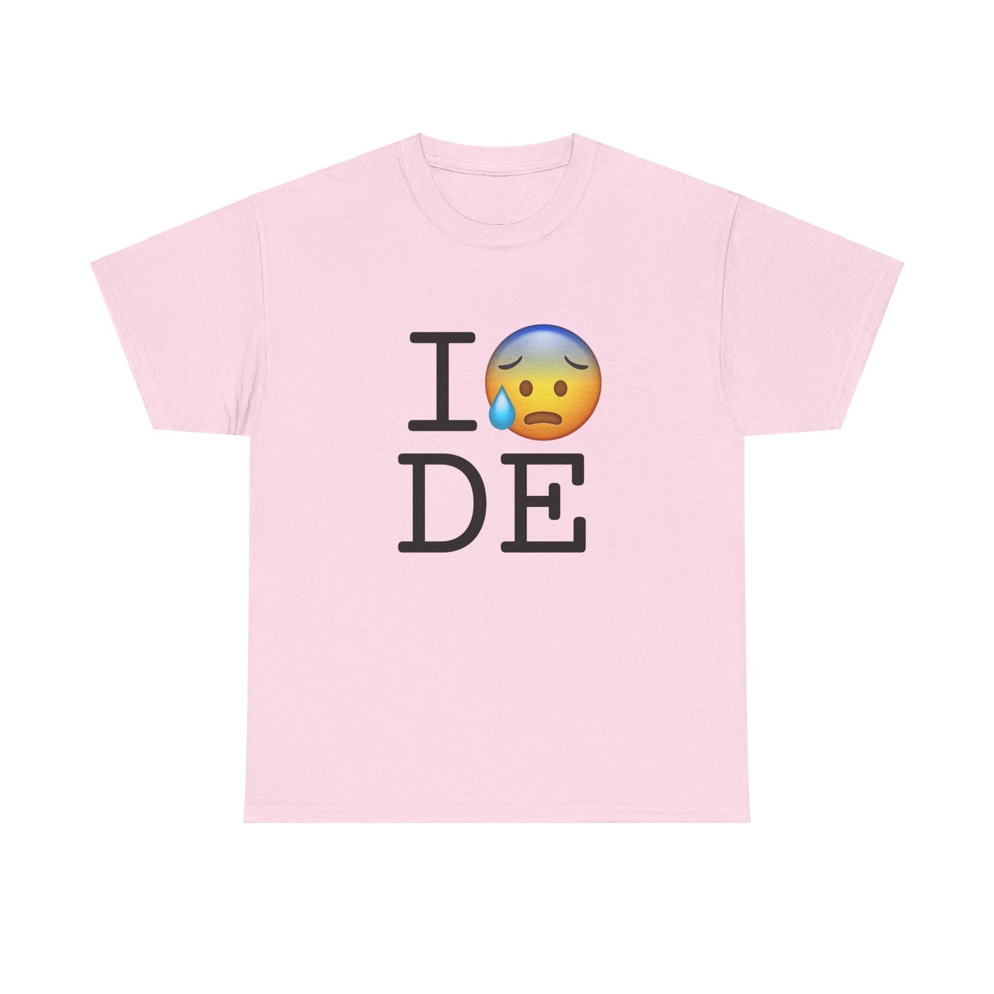 "I'm Anxiously Sweating in Delaware" Tee