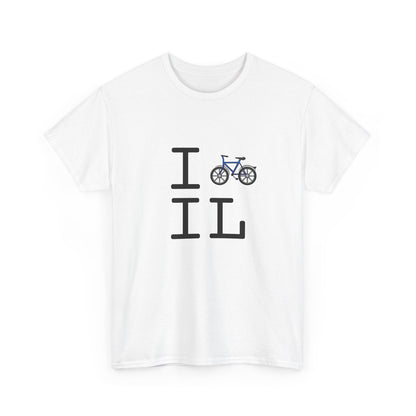 "I Bicycle Illinois" Tee