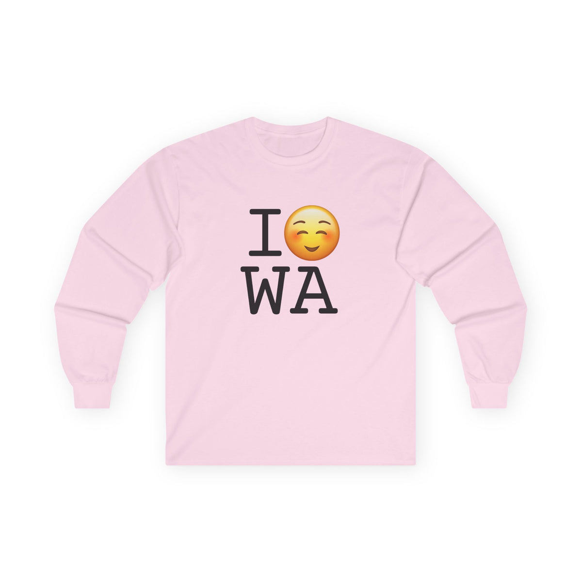 "I Blush at Washington" Long Sleeve Shirt