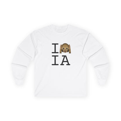 "I Don't Hear Iowa" Long Sleeve Shirt