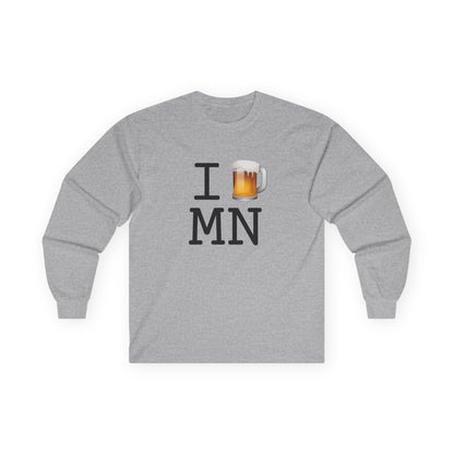 "I Beer Minnesota" Long Sleeve Shirt