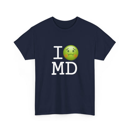 "I'm Nauseous about Maryland" Tee
