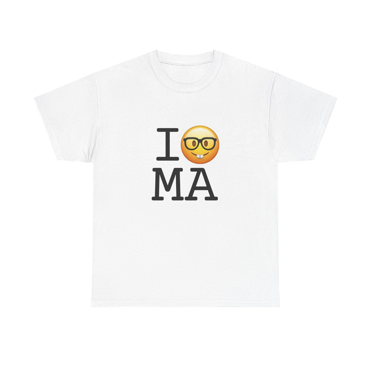 "I'm a Nerd about Massachusetts" Tee