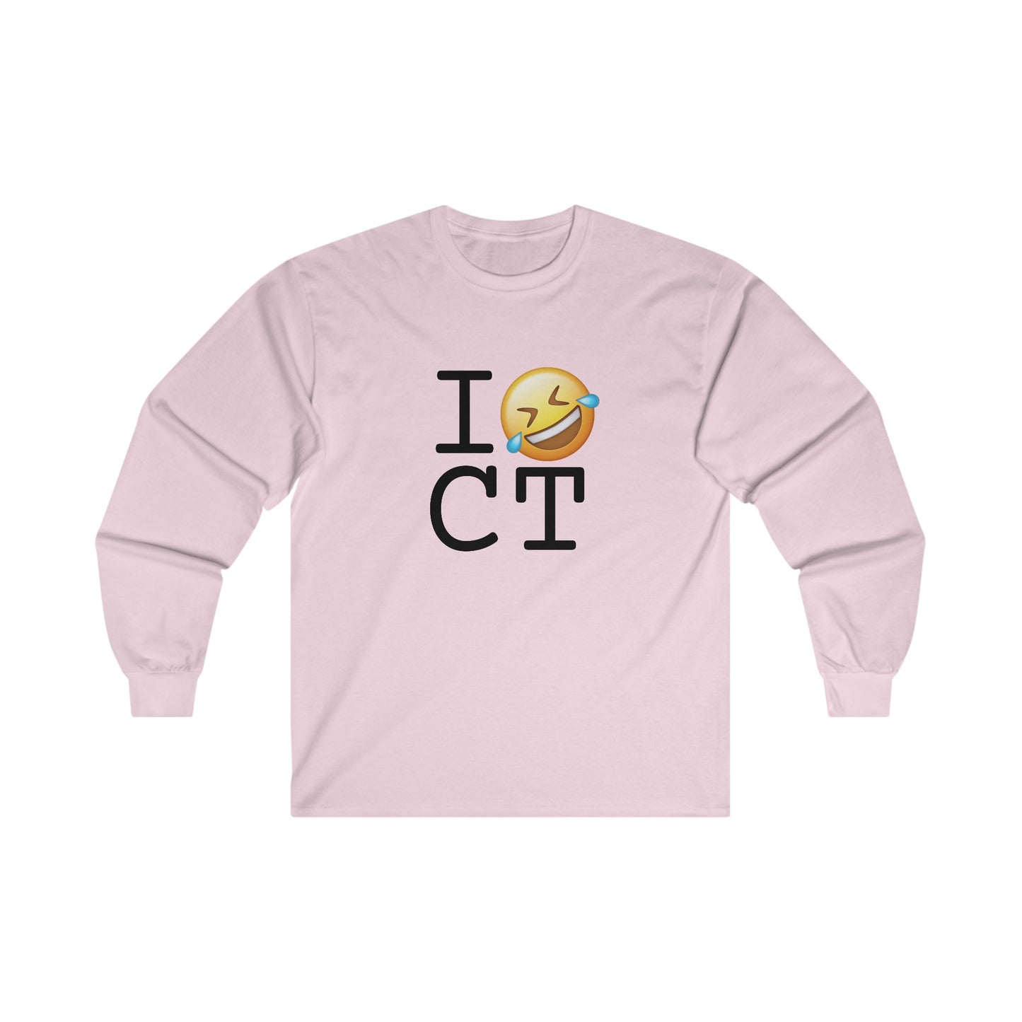 "I Laugh Hard (LMFAO) at Connecticut" Long Sleeve Shirt